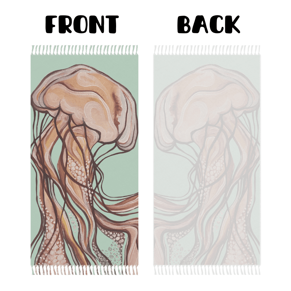 Jellyfish swimsuit mockup