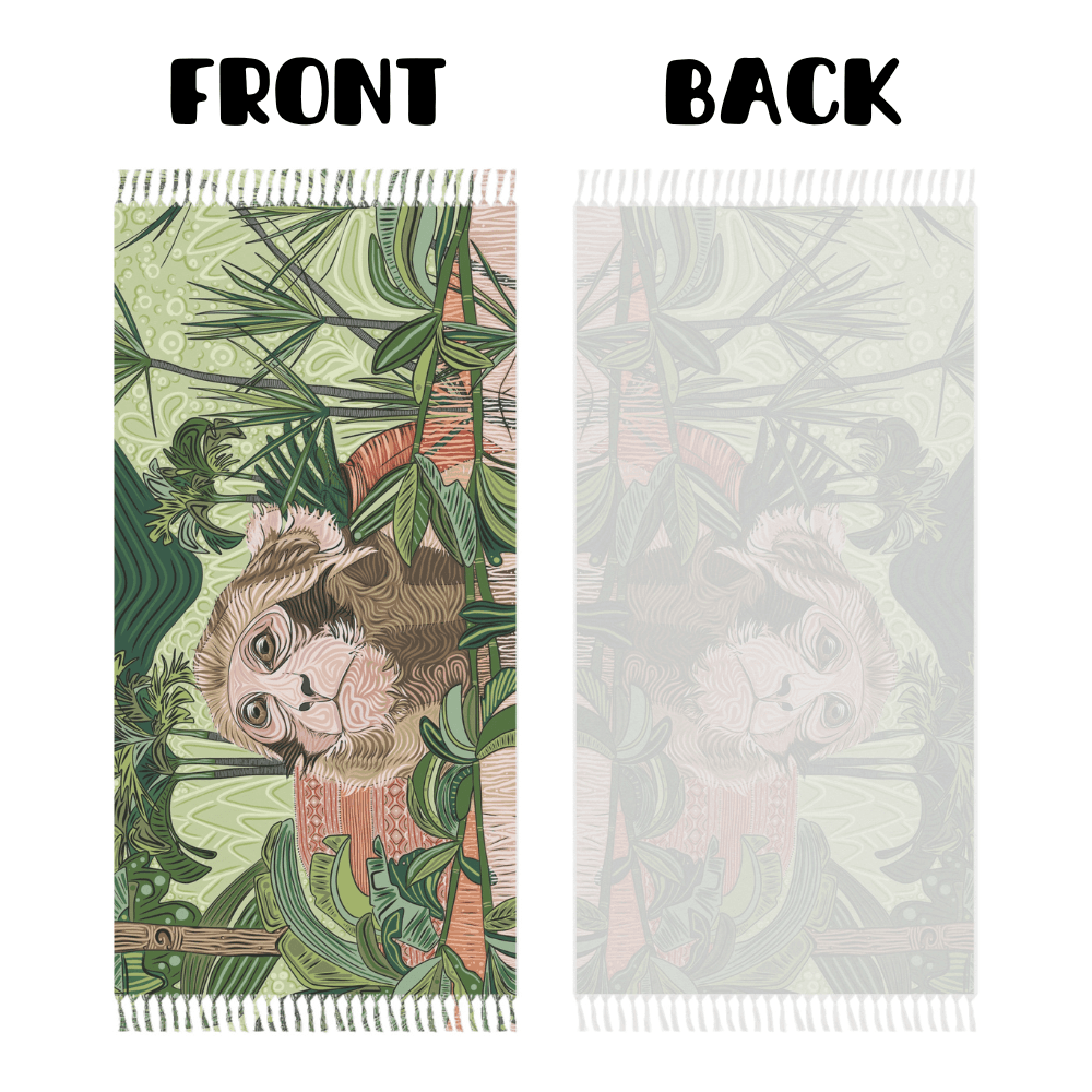 Monkey Business swimsuit mockup
