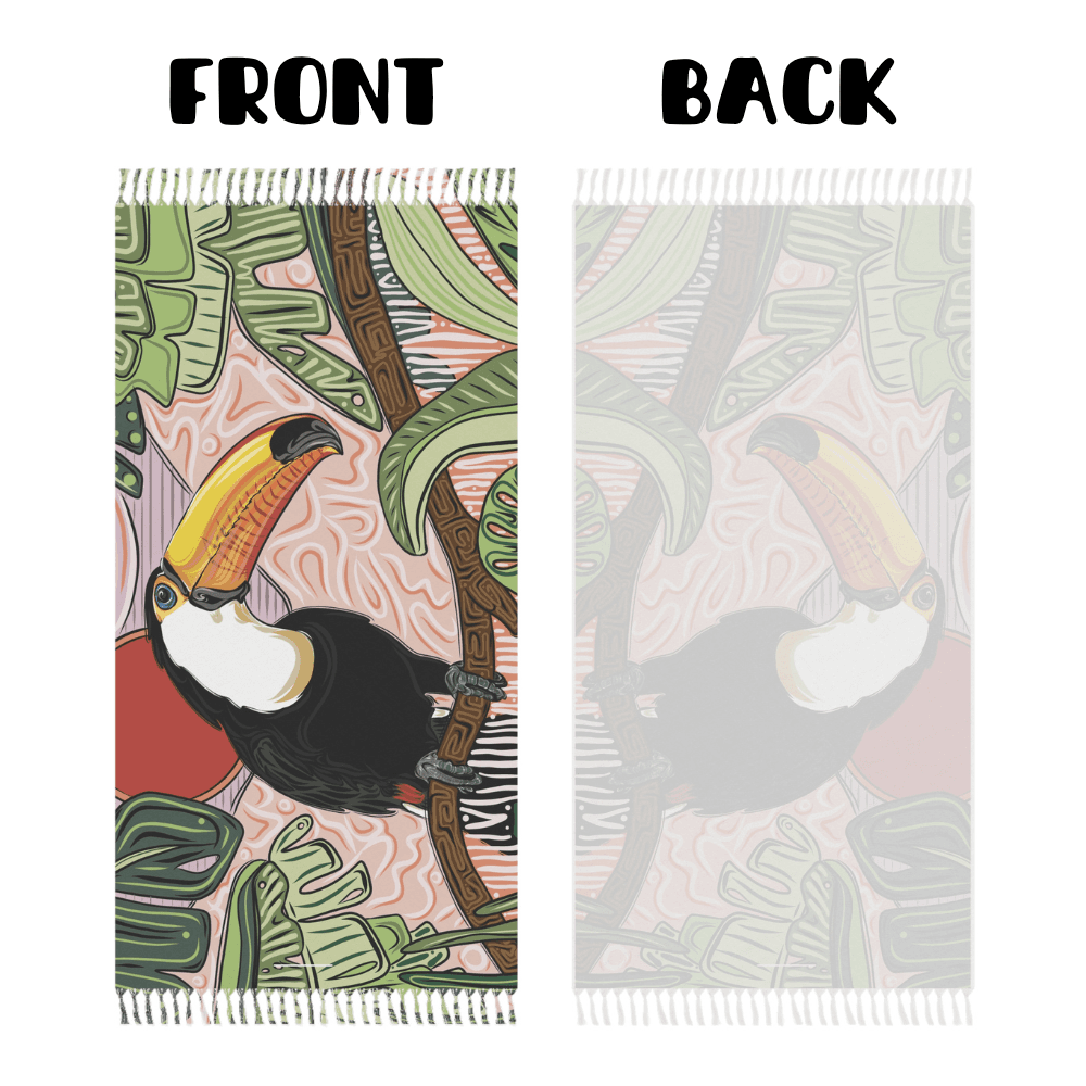 Toucan swimsuit mockup