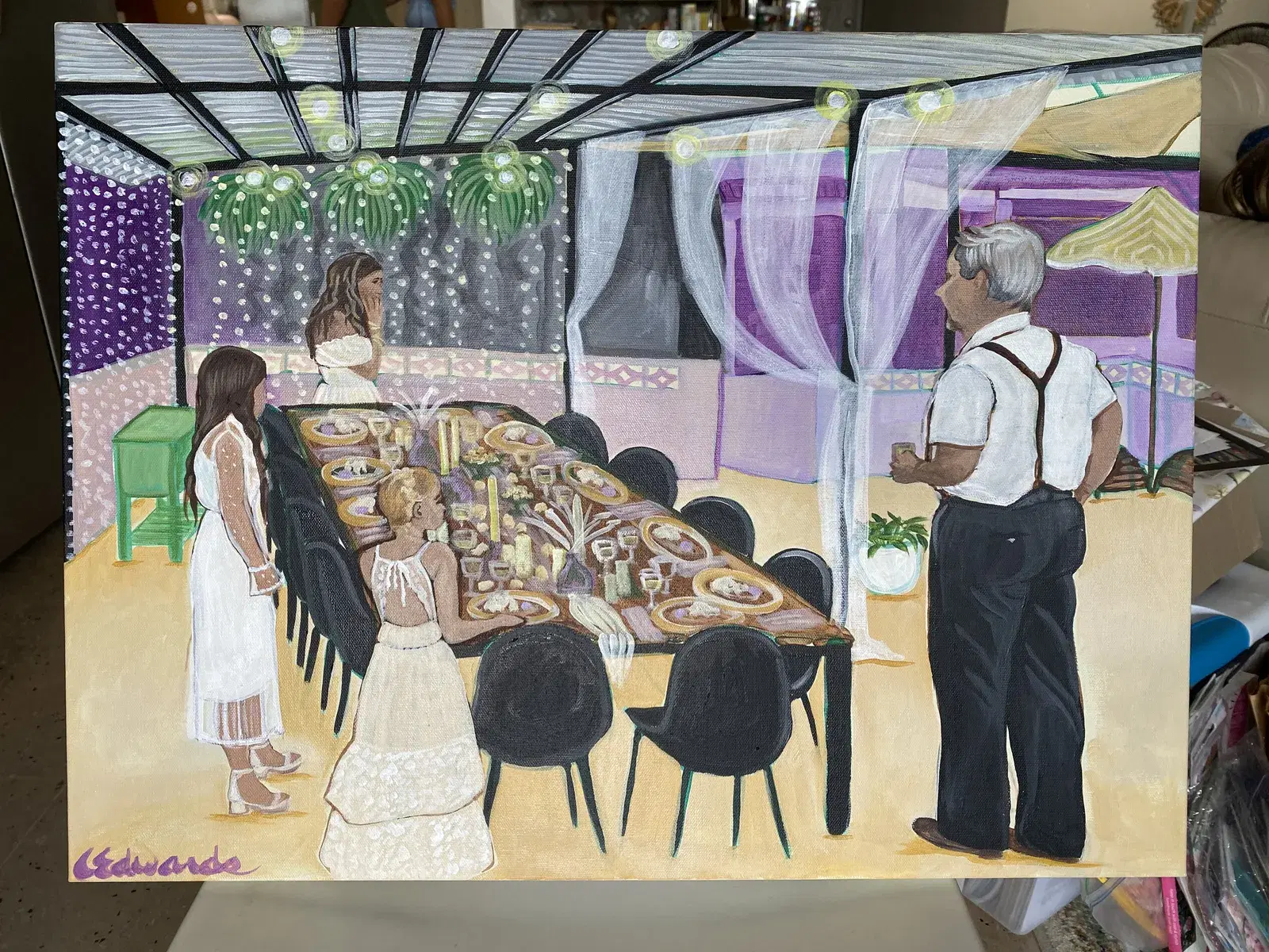 Commissioned artwork by Courtney Edwards