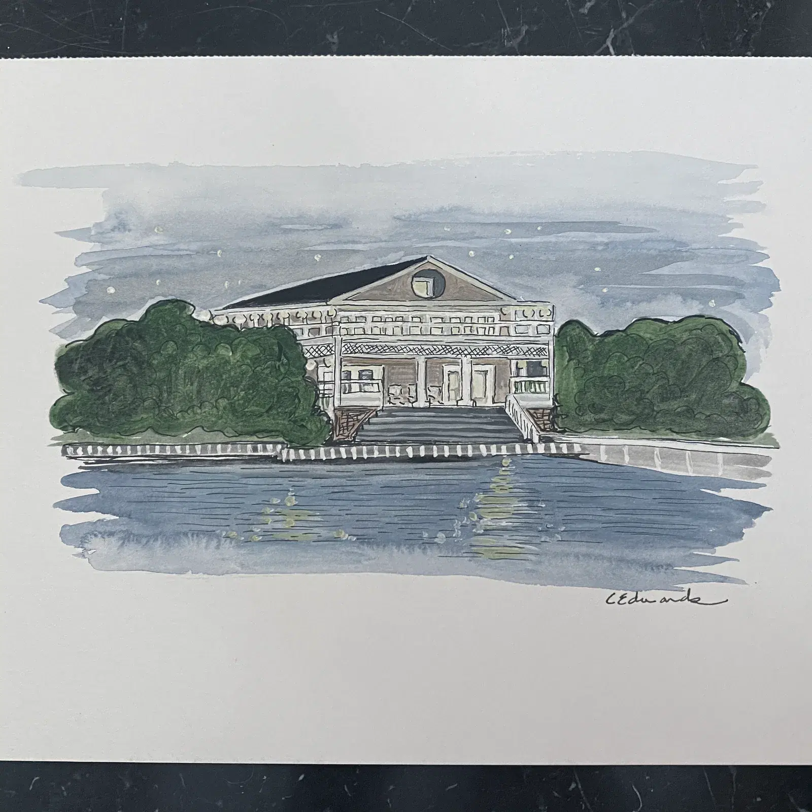Commissioned artwork by Courtney Edwards